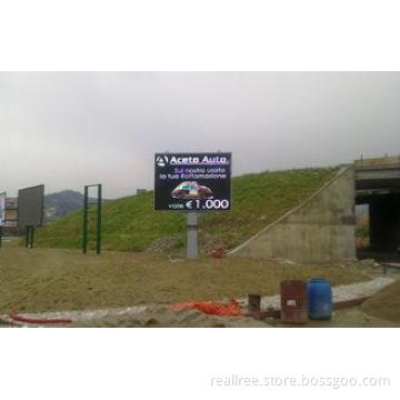 Put on Steel Installation P16 LED Advertising LED Screens B